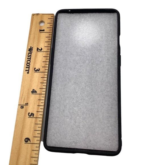 Fashion Case For OnePlus 7T Phone Black Ultra Slim Soft-To-Touch Protective Cove - Picture 8 of 14